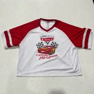 BRAND NEW!! Disney Pixar Cars Lightning McQueen Sports Jersey - Size: XXL/XXG